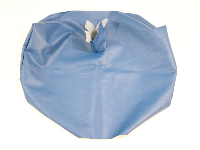 GIM60032-0031-SQ3PT Immi Seat Cover Bottom Girardin 42Oz Blue W/ 3Pt, Sqare Hole