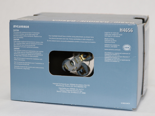 H4656 BULB, HEADLAMP