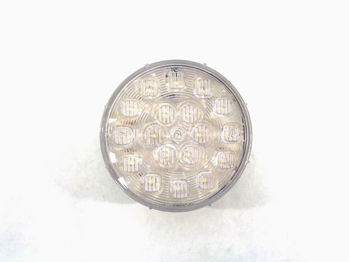 M42324-X 4 INCH Round White Stop/Tail/Turn Light