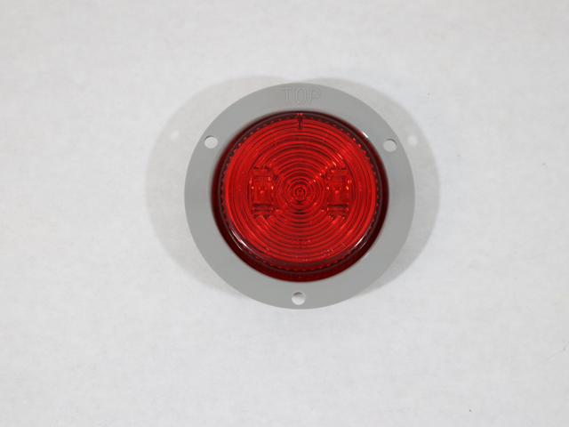 MCL527RFB 2.5 IN FLANGE MOUNT/RED/ LED MARKER/CLEARANCE