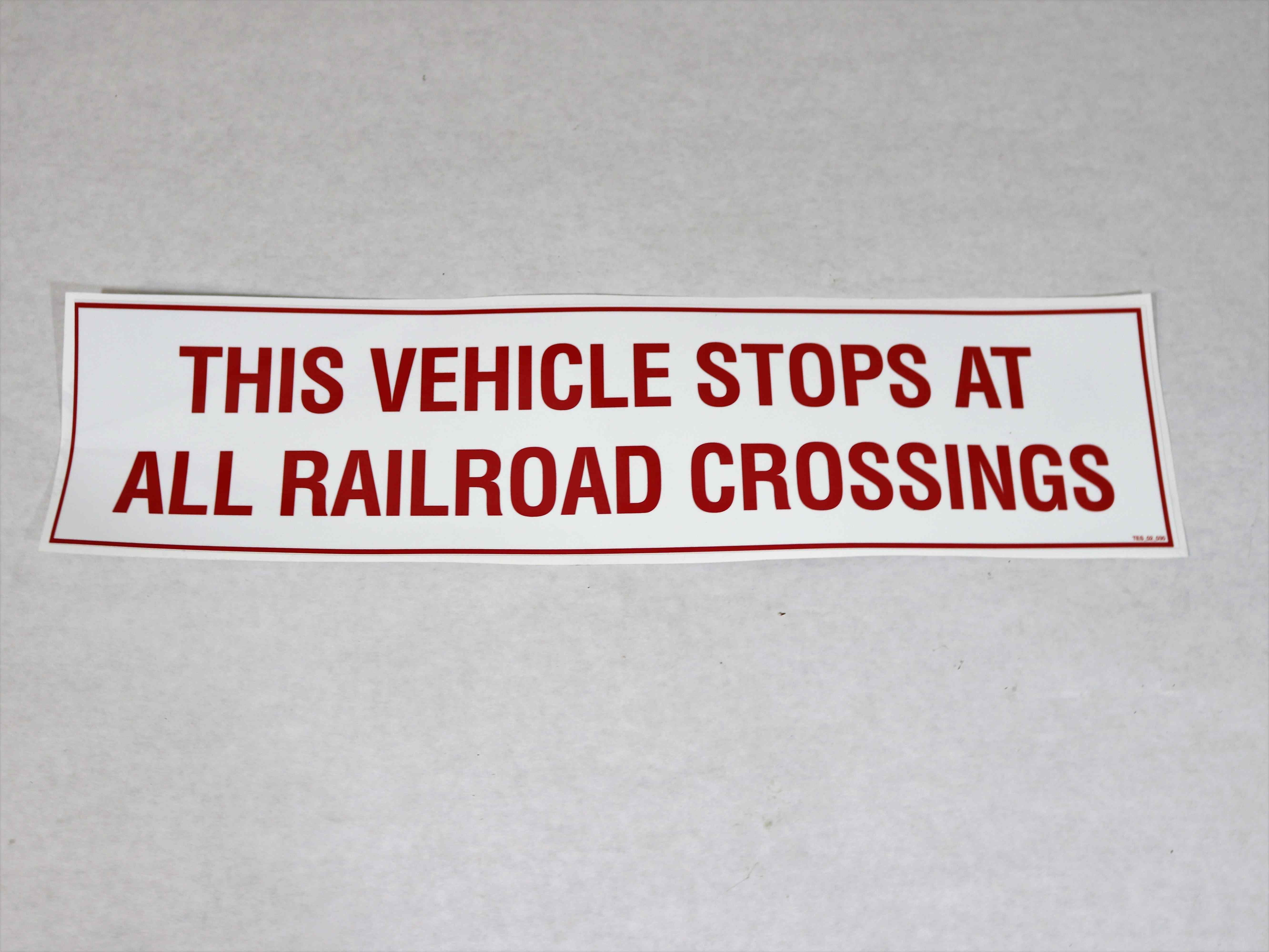 RR416 Railroad Decal