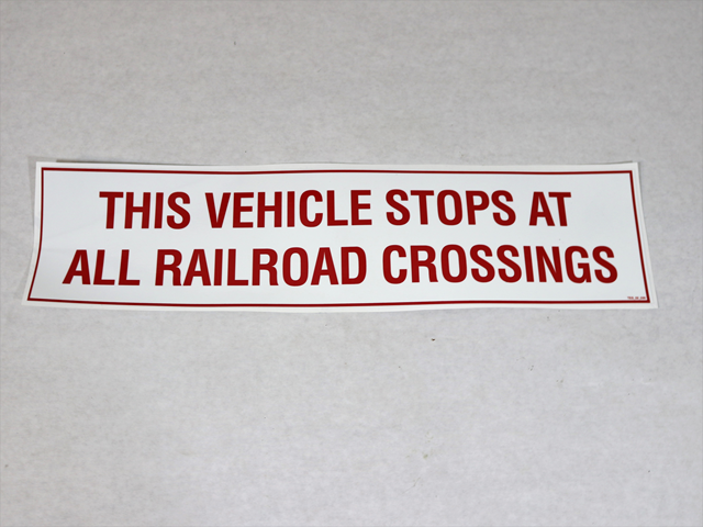 RR416 Railroad Decal