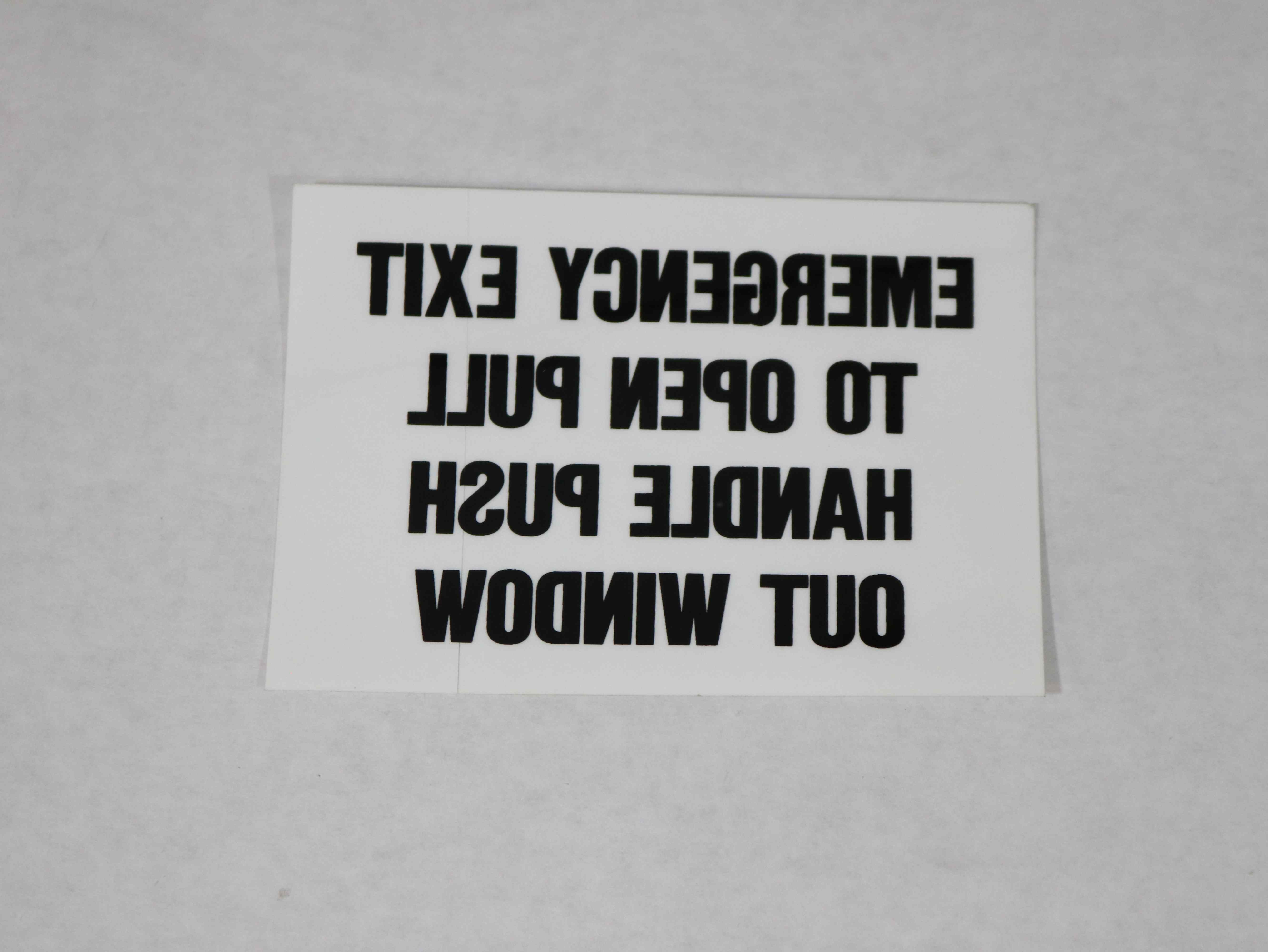 SB115 DECAL WINDOW