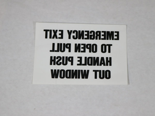 SB115 DECAL WINDOW