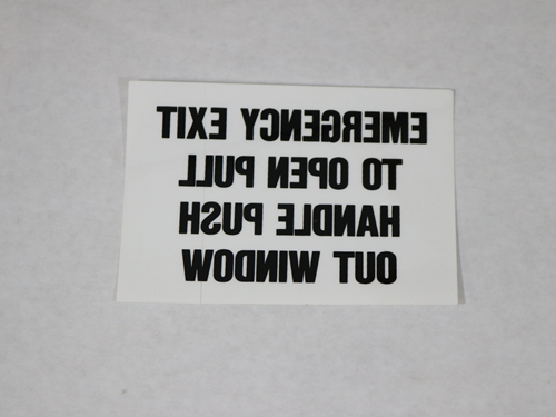 SB115 DECAL WINDOW
