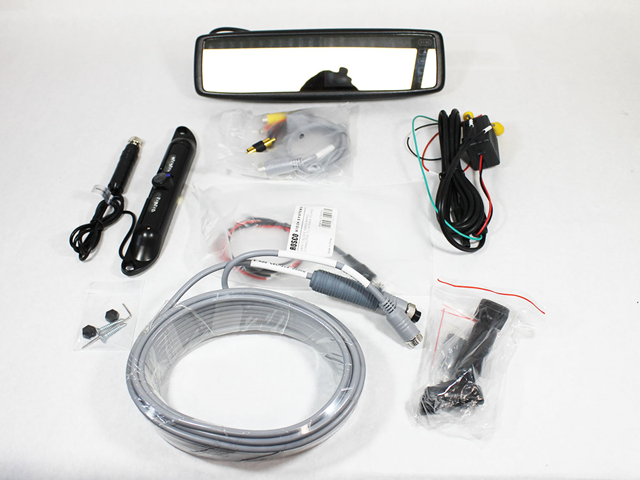 STSK4533 Rearview Back Up Camera Kit, License Plate Cam