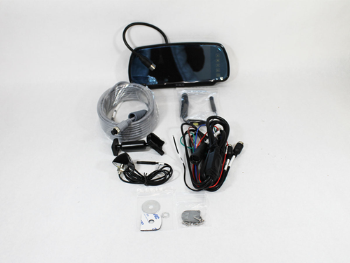 STSK4730B Back up camera kit, rearview mirror monitor, black