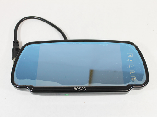 STSK4730B Back up camera kit, rearview mirror monitor, black