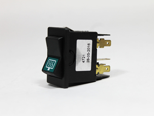 SW-5 Momentary Switch, Htd Mirrors