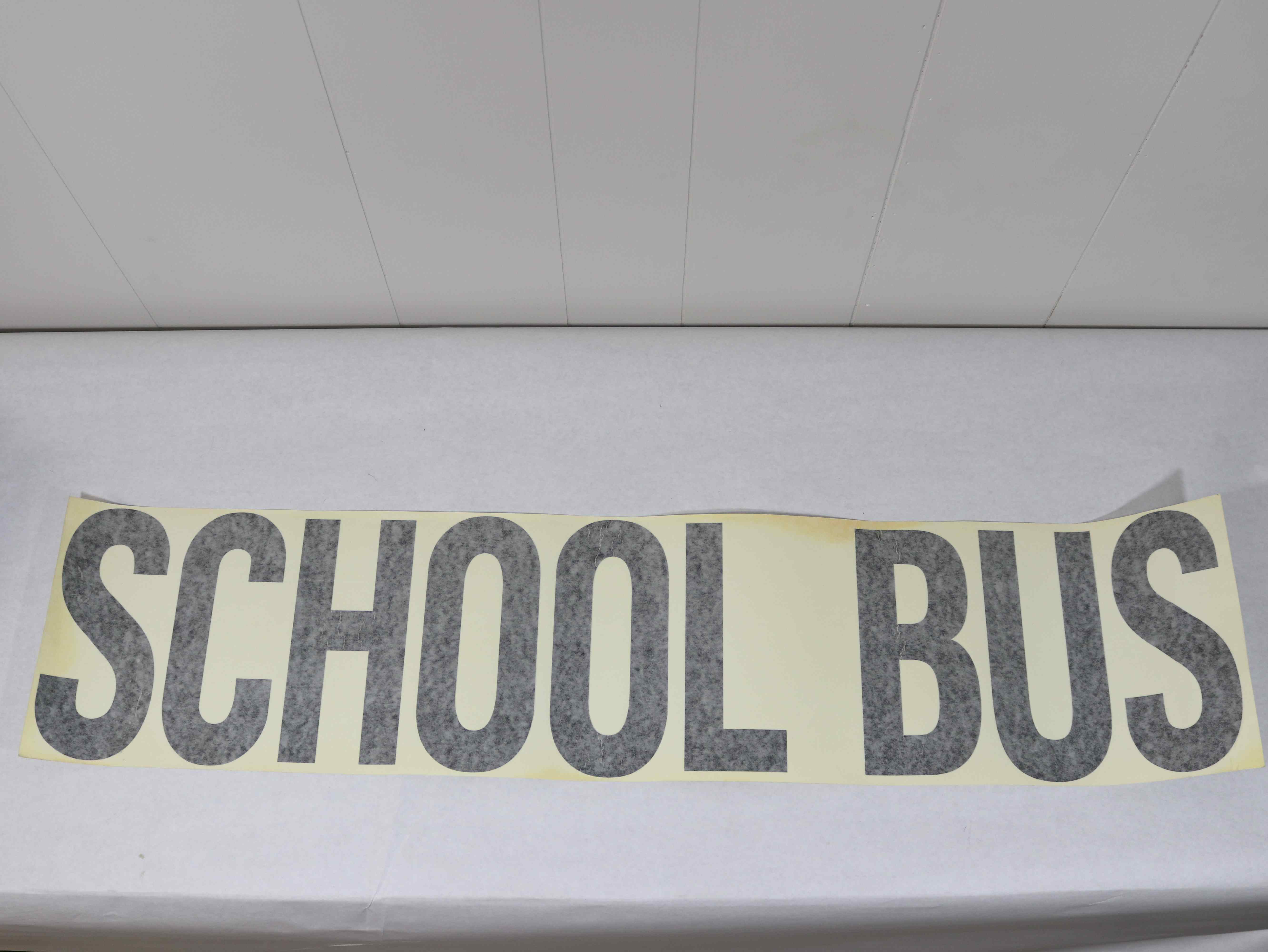 VM006 DECAL SCHOOL BUS