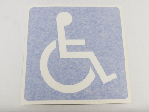 WC-002 Wheel Chair Decal